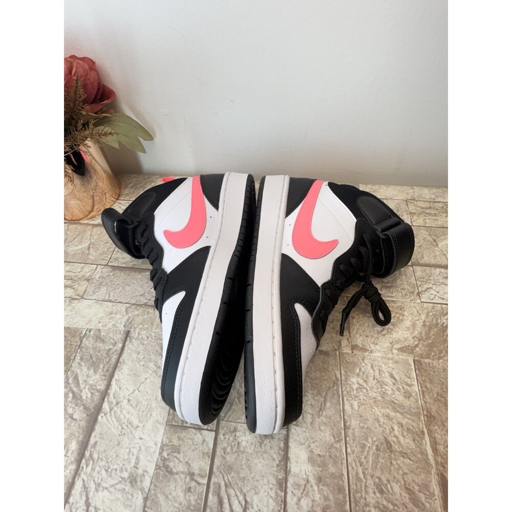 Nike Court Borough Mid 2 Basketball Shoes CD7782-005 Size 6Y/ Women 7.5 - Picture 3 of 14